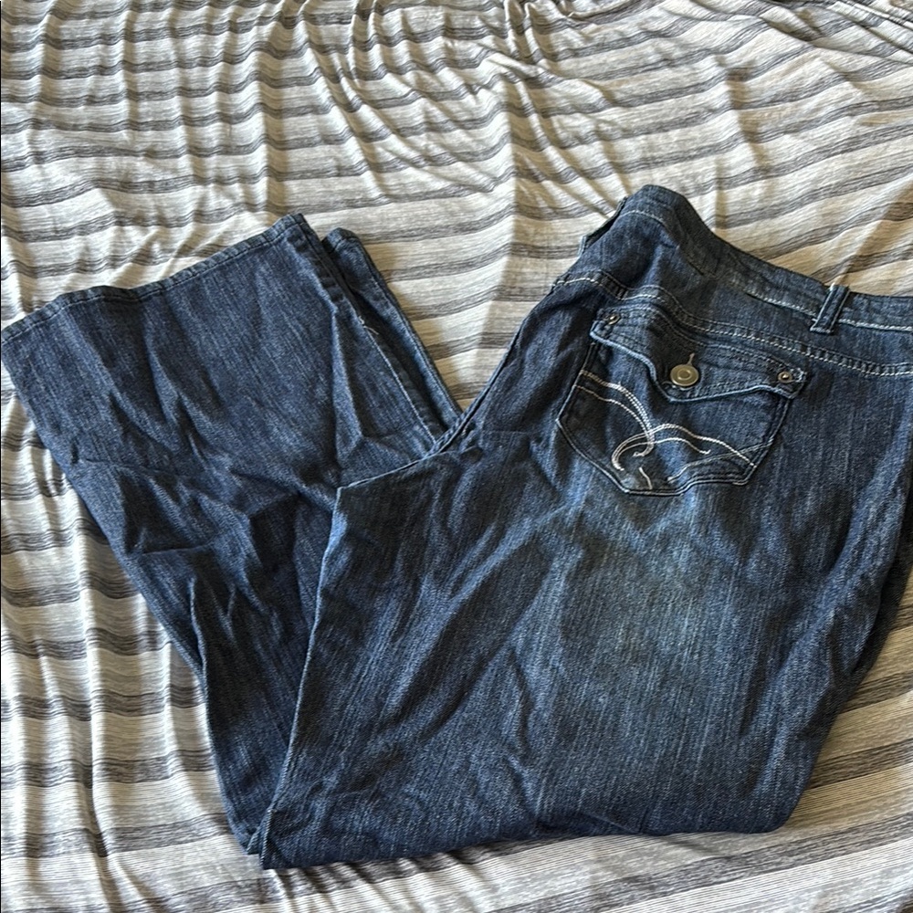 Fashion Bug Blue Boot Cut Jeans